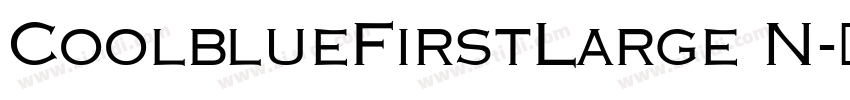CoolblueFirstLarge N字体转换